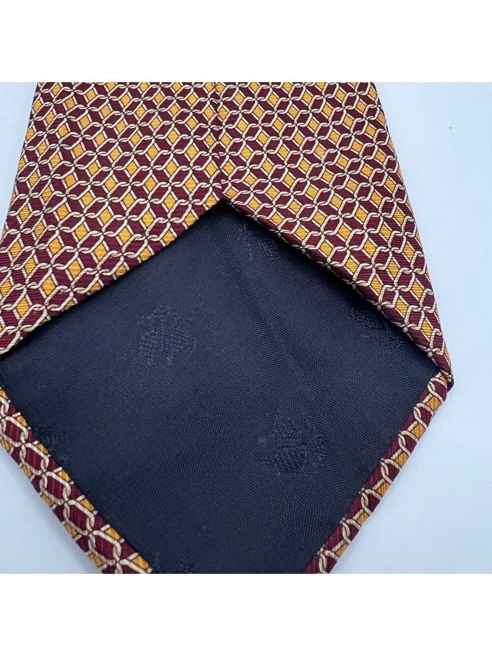 Brooks Brothers Silk Tie Gold